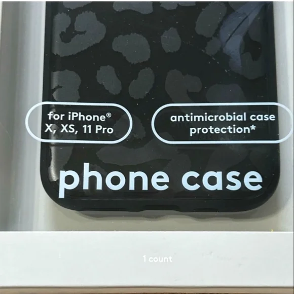 HEYDAY iPHONE X XS 11 Pro Leopard Antimicrobal Hard Shell Cell Phone Cas… - Picture 10 of 12